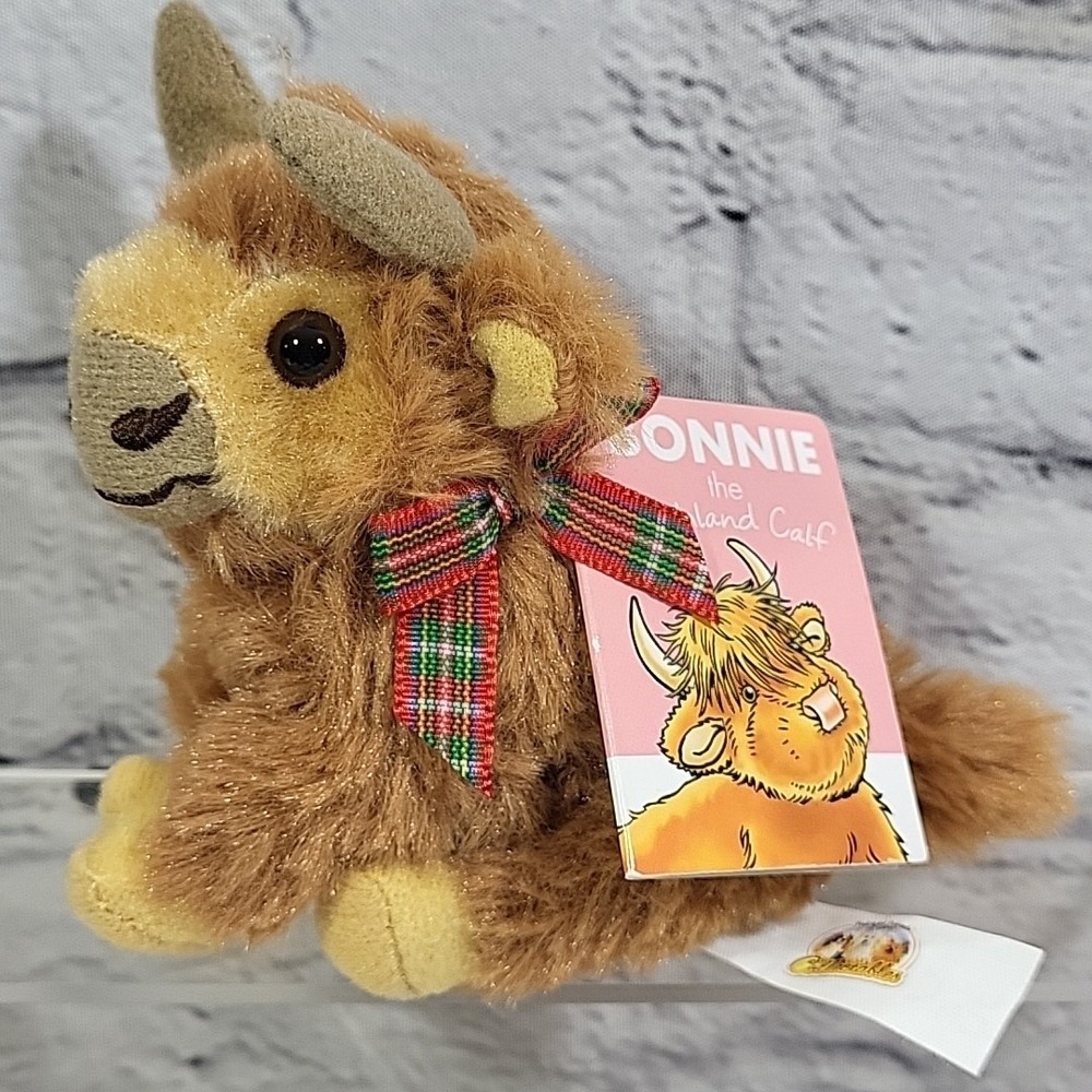 Bonnie the Highland Calf Mini Plush New NWT